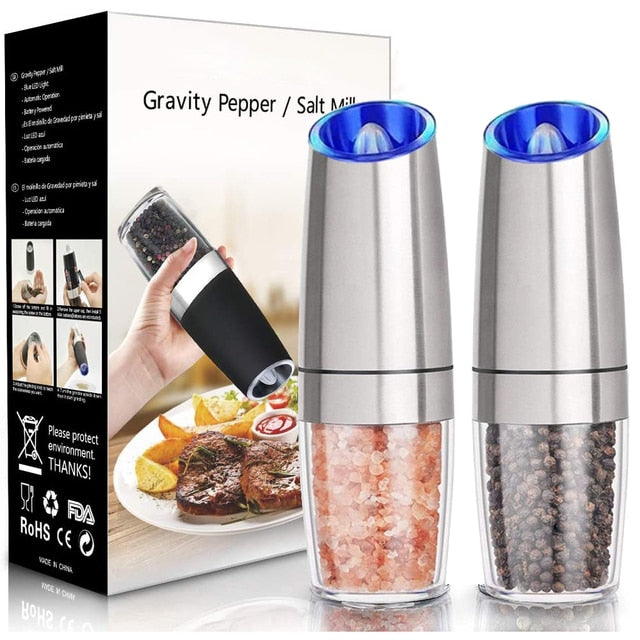 Electric Pepper Mill Stainless Steel