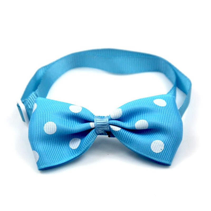 Pet Christmas Bow Collar