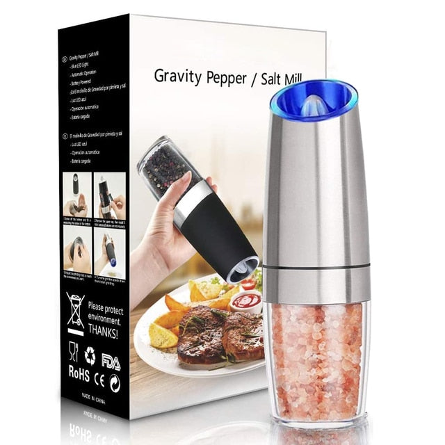 Electric Pepper Mill Stainless Steel